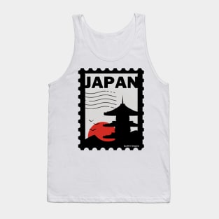 Tokyo, Japan Postage stamp Tank Top